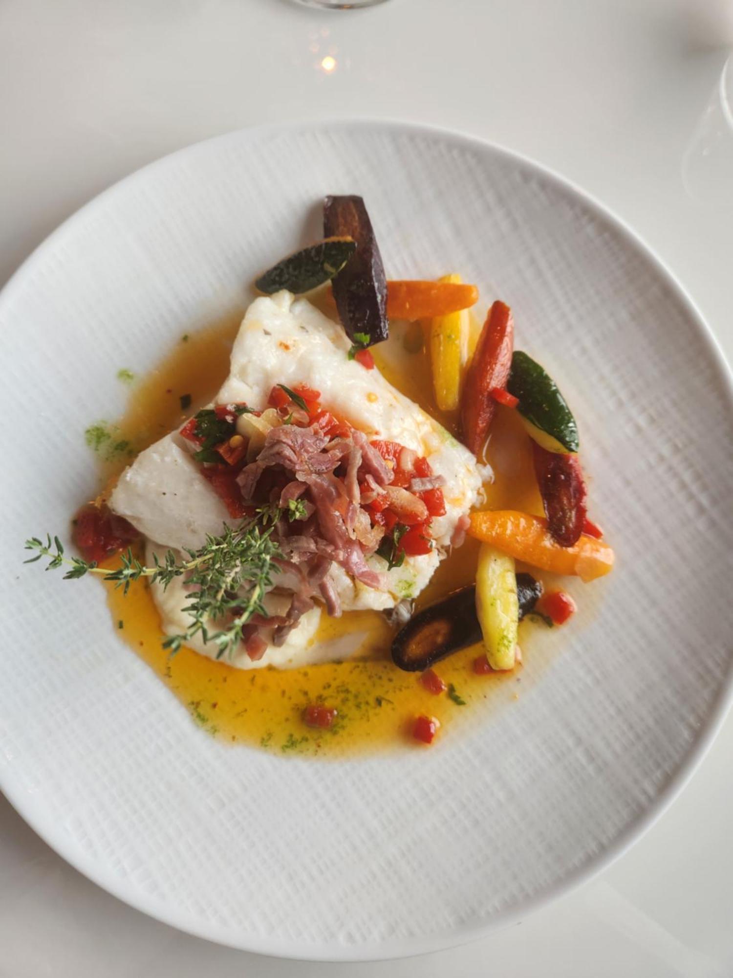 Belfry & Spa By Ligne St Barth Lourdes Exterior foto A plate of halibut